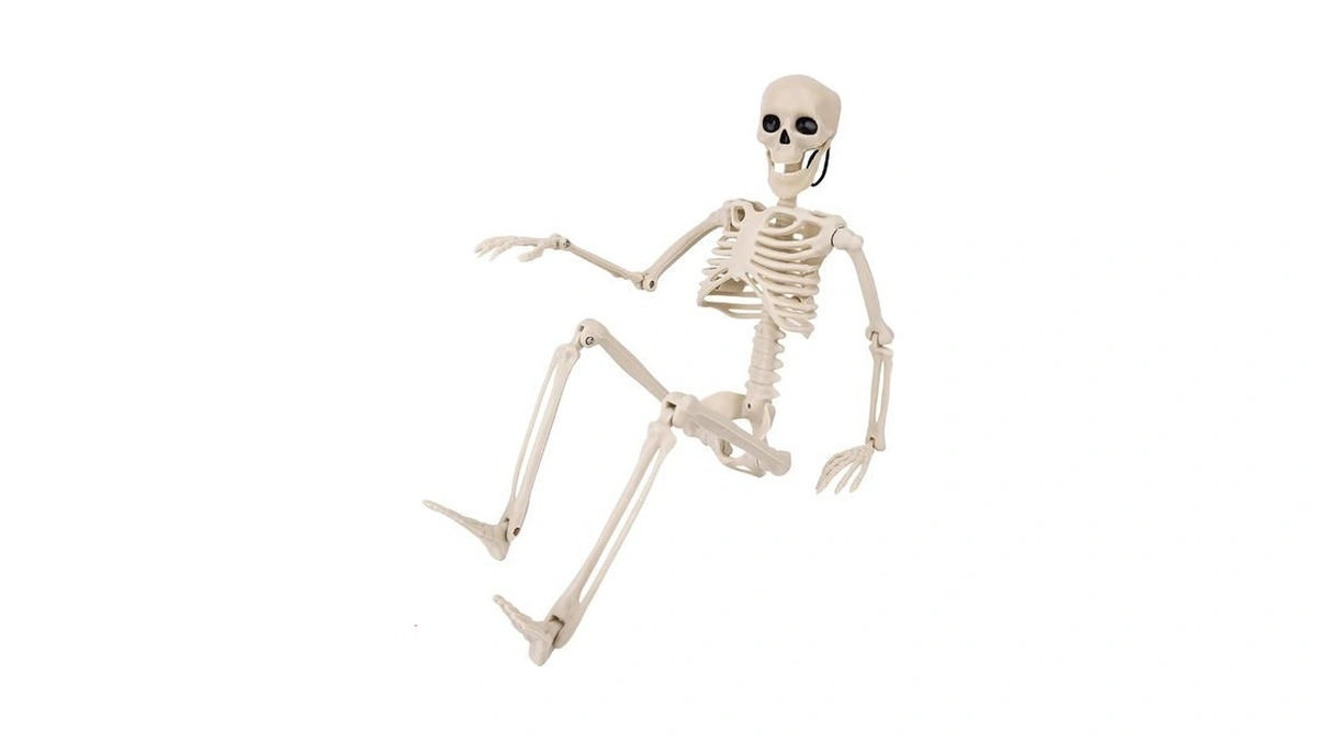 Amazon code: 1pcs Halloween Skeleton Decorations 16 H