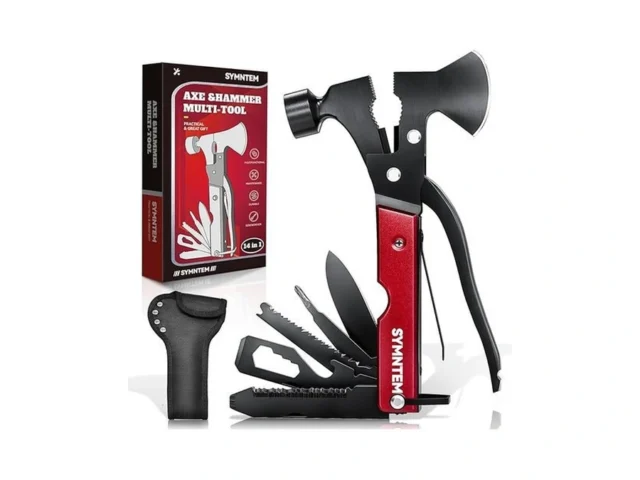 Gifts For Dad 15-in-1 Multitool Axe Hatchet Cool… Code