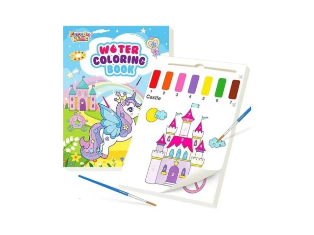 Feredo Kids Paint With Water Coloring Books For… Code
