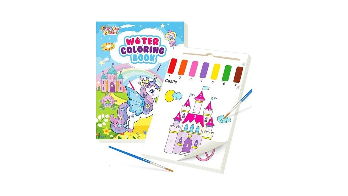 Amazon code: Feredo Kids Paint With Water Coloring Bo