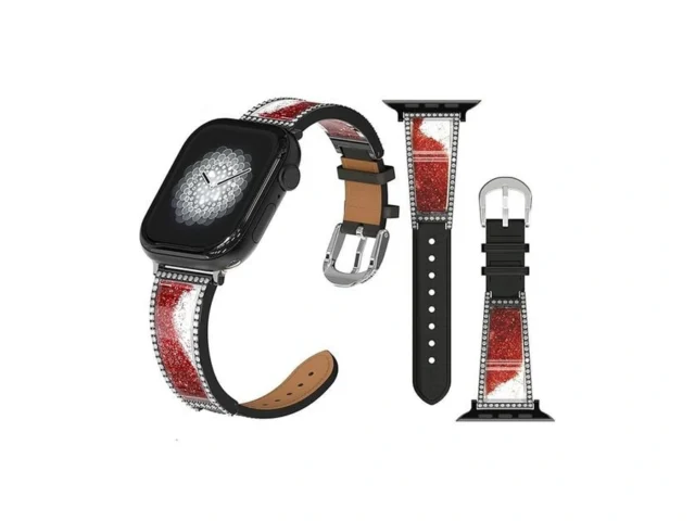 Snuglynk Metal Frame Genuine Leather Band With… Coupon