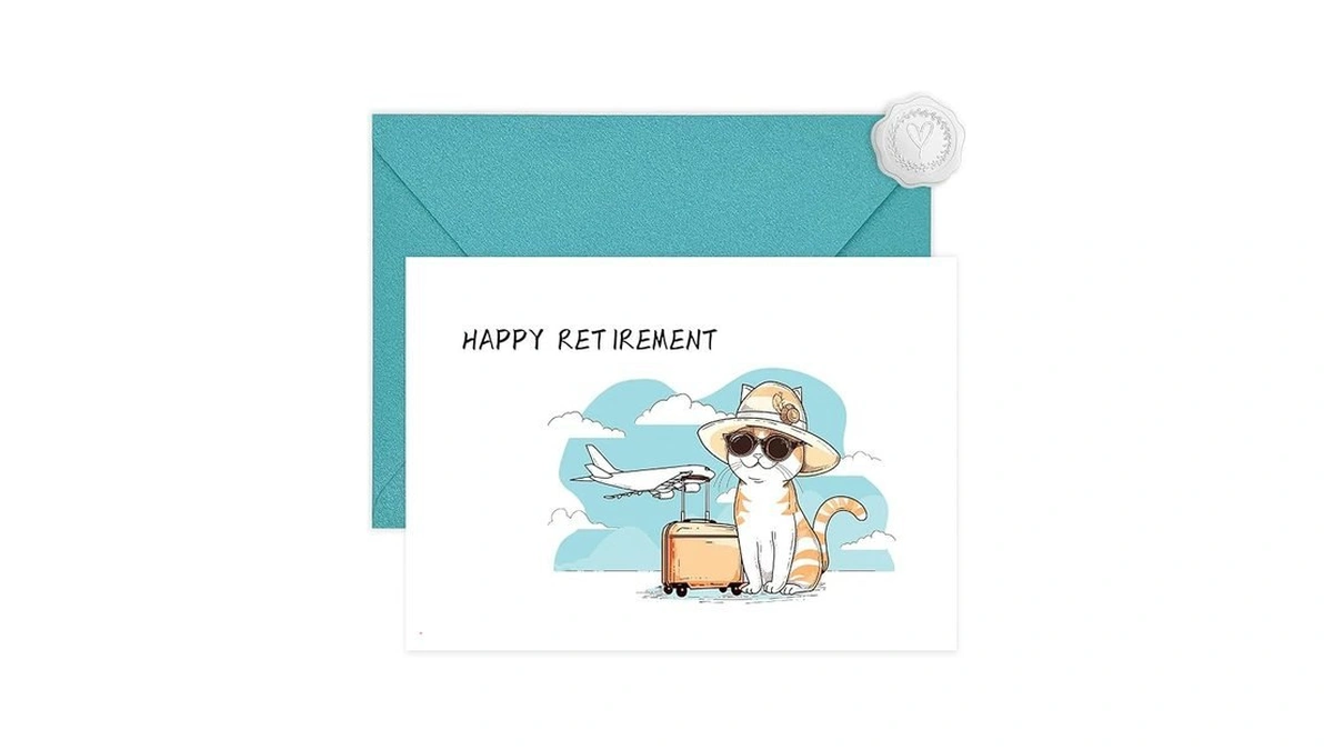 Amazon code: Crturuniq Happy Retirement Card For Woma