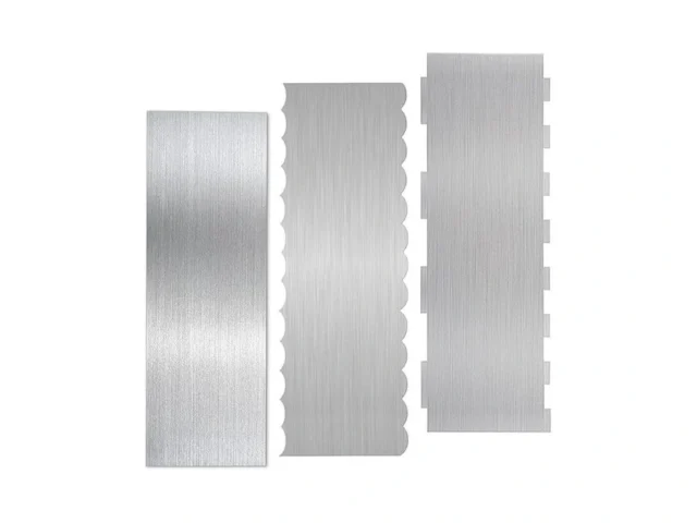3pcs Stainless Steel Cake Scraper 8 6 Inch Metal… Code
