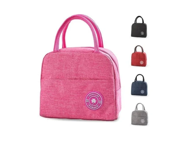 Hubako Small Portable Cute Lunch Bag For Boys Girls… Code