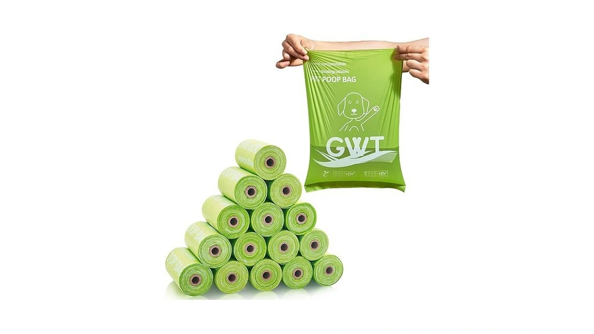 Amazon code: Gwt Dog Poop Bags Rolls 9 X13 Certified