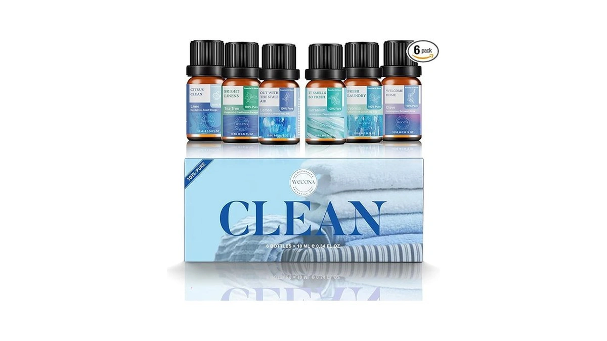 Amazon code: Wecona Essential Oils For Laundry - 100