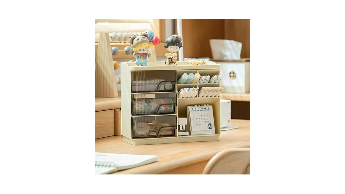 Amazon code: Uforu Desktop Organizer With 3m Adhesive