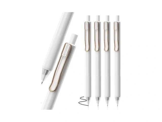 Biyunro Gel Pens – Black Ink 4pcs 0 5 Mm Fine Point… Code