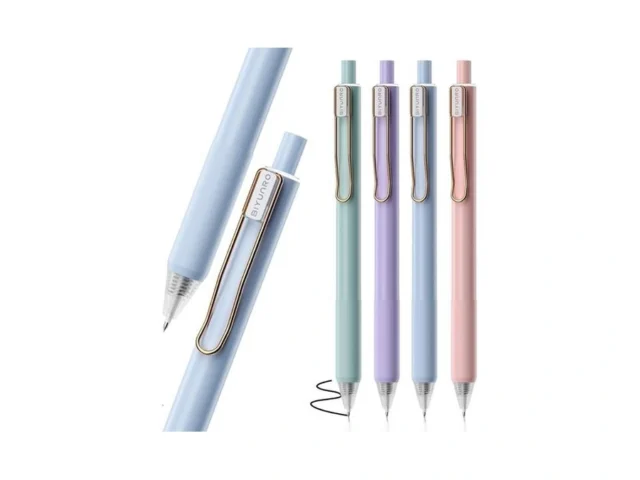 Biyunro Gel Pens – Black Ink 4pcs 0 5 Mm Fine Point… Code