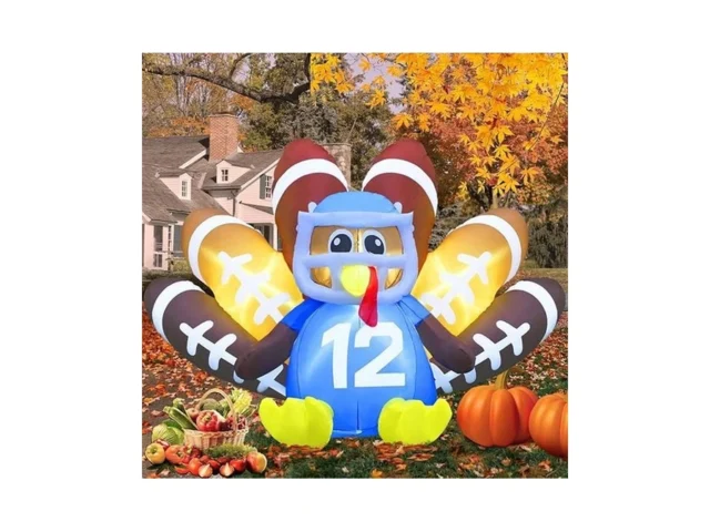 Gardwin 8ft Long Thanksgiving Inflatables Turkey… Coupon
