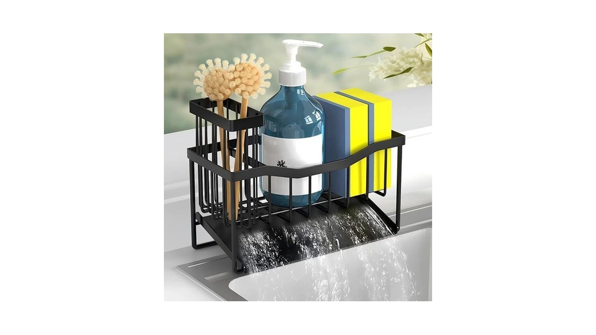 Amazon code: Fssvcd Maifan Sink Caddy Sponge Holder F