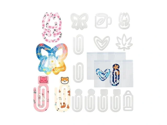 12pcs Jumbo Paper Clips Large Acrylic Sublimation… Code