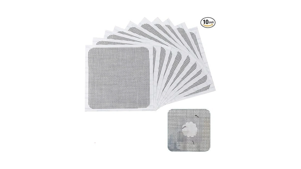 Amazon code: Vakerga 10 Sheets Window Screen Patches