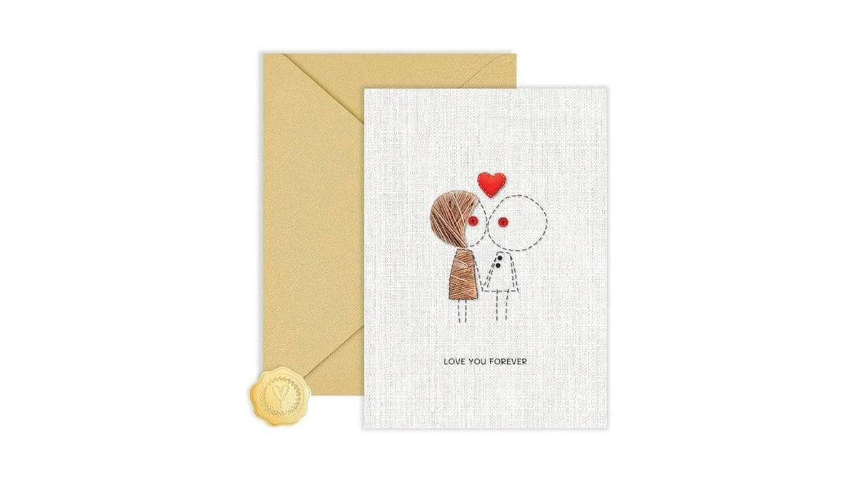 Amazon code: Crturuniq Anniversary Card For Couple Hu
