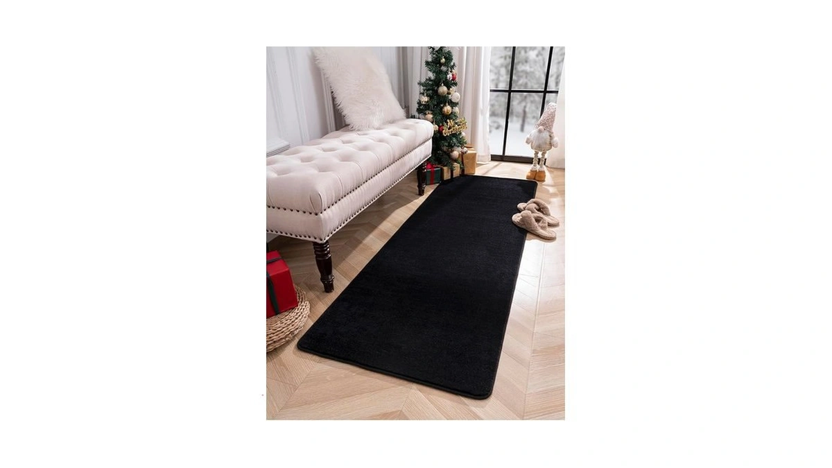 Amazon code: Andecor Shag Runner Rug For Bedroom Livi