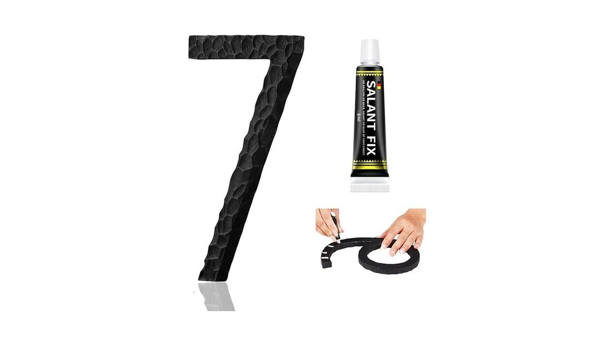 Amazon code: 8 Inch Self-adhesive House Numbers For O