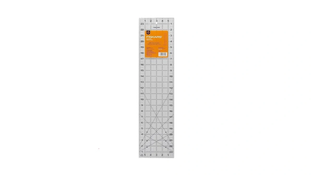 Amazon coupon: Fiskars Sewing Ruler 6 X 24 - Sewing And