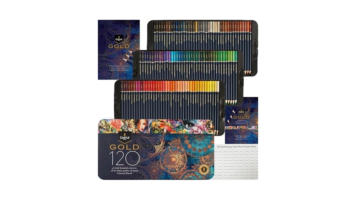 Amazon coupon: Castle Art Supplies Gold Standard 120 Co