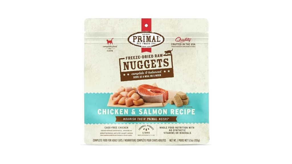 Amazon coupon: Primal Freeze Dried Raw Cat Food Nuggets