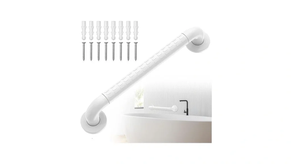 Amazon code: 24 Inch Abs Shower Grab Bar For Wet Plac