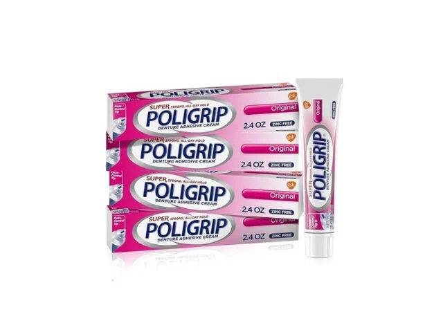 Super Poligrip Original Denture Adhesive Cream Zinc…