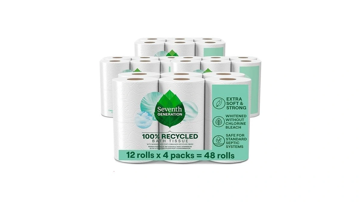 Amazon coupon: Seventh Generation Toilet Paper Recycled