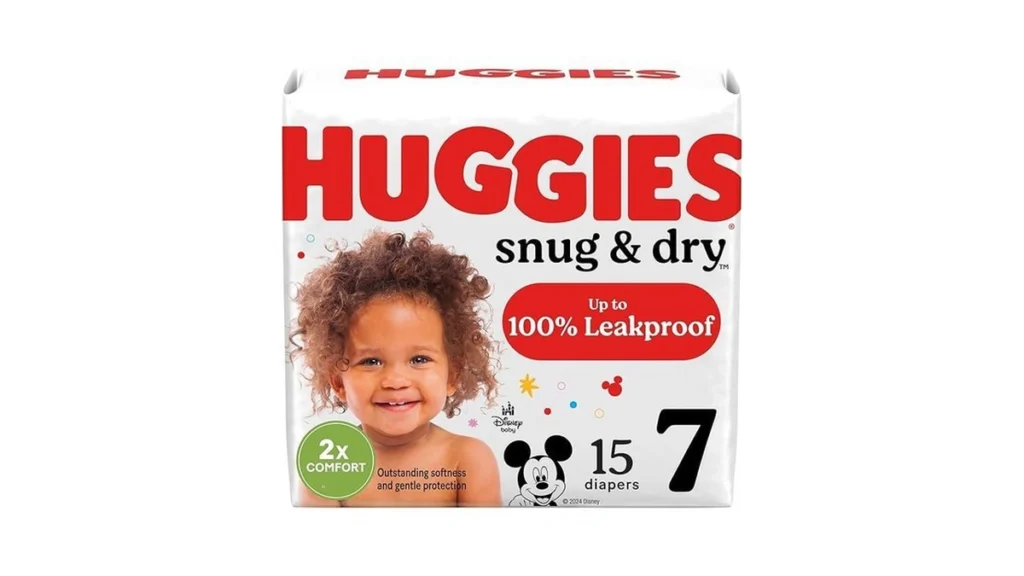 Amazon coupon: Huggies Size 7 Diapers Snug Dry Baby Dia