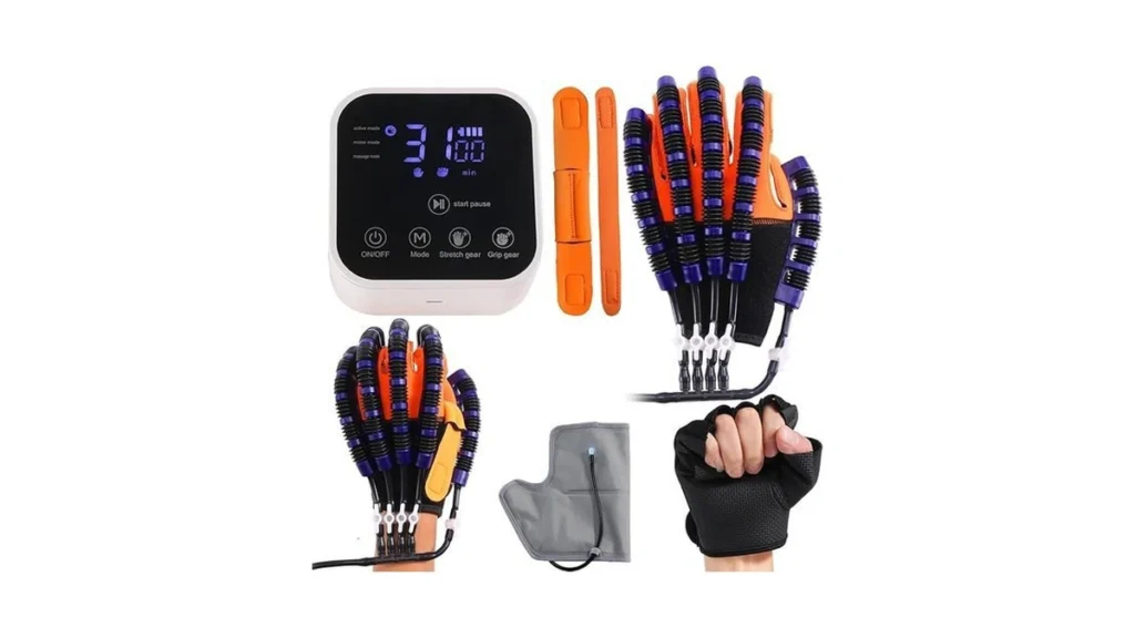 Amazon coupon: Sayorg Rehabilitation Robot Gloves - Fin