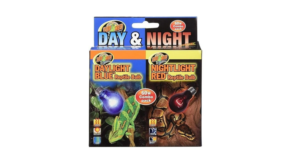 Amazon coupon: Zoo Med Day Night Reptile Bulb Combo Pac