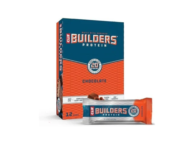 Clif Builders Protein Bars – Chocolate Flavor – 20g…