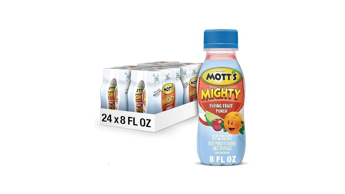 Amazon coupon: Mott S Mighty Flying Fruit Punch Juice D
