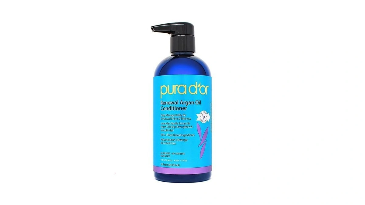 Amazon coupon: Pura D Or 16 Oz Renewal Argan Oil Condit