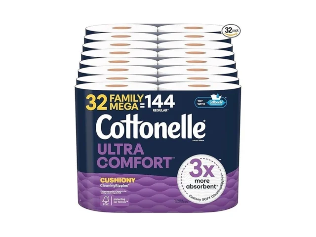 Cottonelle Ultra Comfort Toilet Paper With Cushiony…