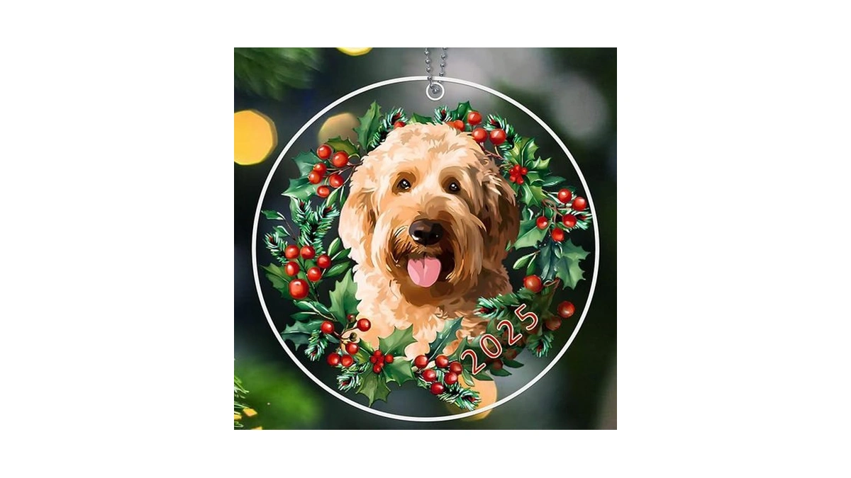 Amazon code: Goldendoodle Ornament Golden Doodle Chri
