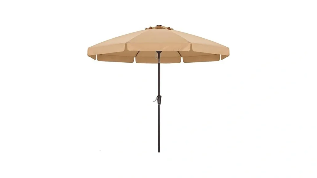 Amazon coupon: Abccanopy 9ft Scalloped Patio Umbrella O