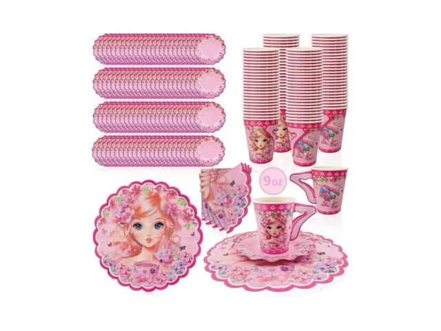 300pcs Bridal Shower Decorations Pink Birthday… Code