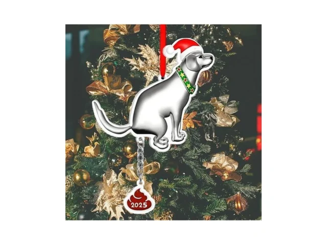 2025 Dog Christmas Ornament – Funny Christmas Tree… Code