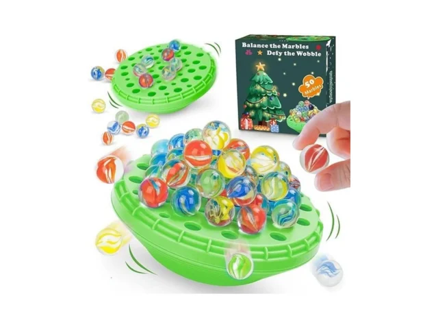 Inkzoo Marble Balance Game Wobble Marble Stacking… Code