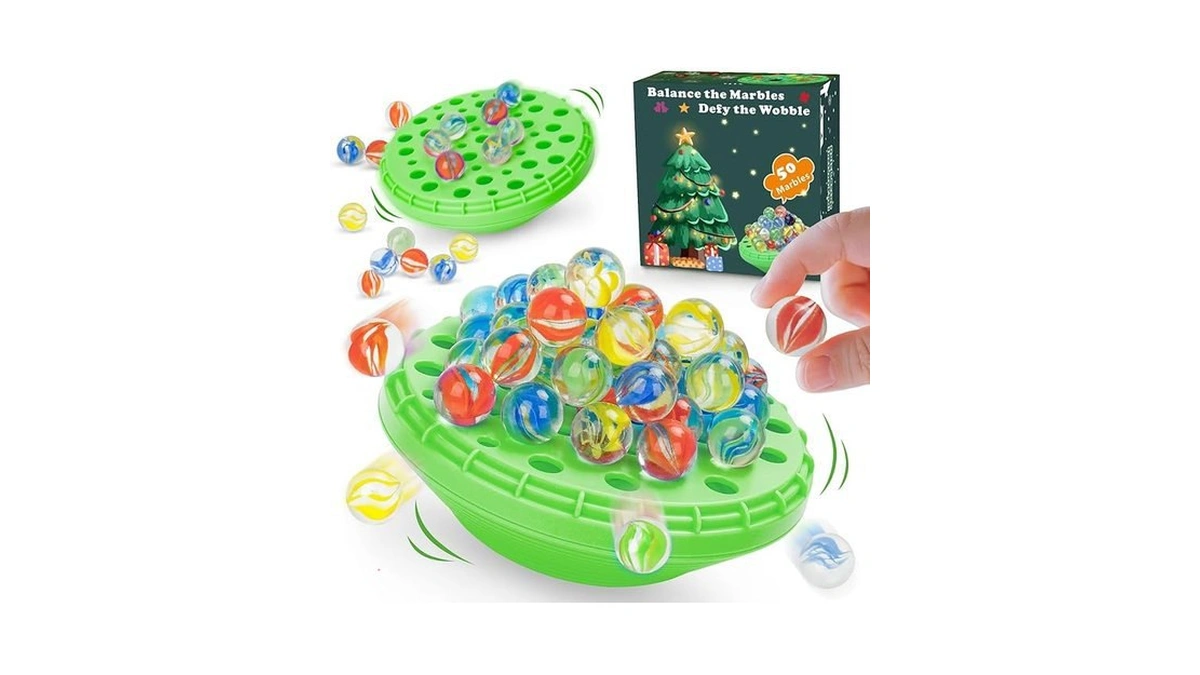 Amazon code: Inkzoo Marble Balance Game Wobble Marble