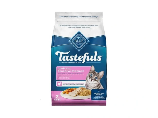 Blue Buffalo Tastefuls Adult Dry Cat Food Sensitive…