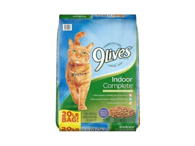 9lives Indoor Complete Dry Cat Food 20 Lb Bag Coupon