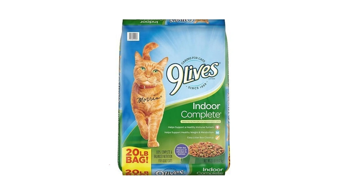 Amazon coupon: 9lives Indoor Complete Dry Cat Food 20 L