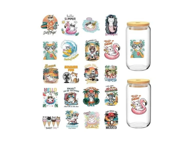 Jolliance Uv Dtf Cup Wrap Stickers – 20 Sheets… Code