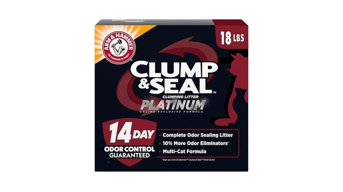 Amazon coupon: Arm Hammer Clump Seal Platinum Cat Litte