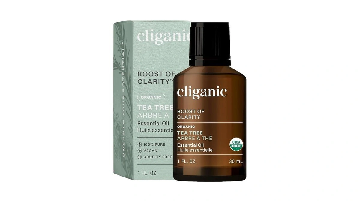 Amazon coupon: Cliganic Organic Tea Tree Essential Oil