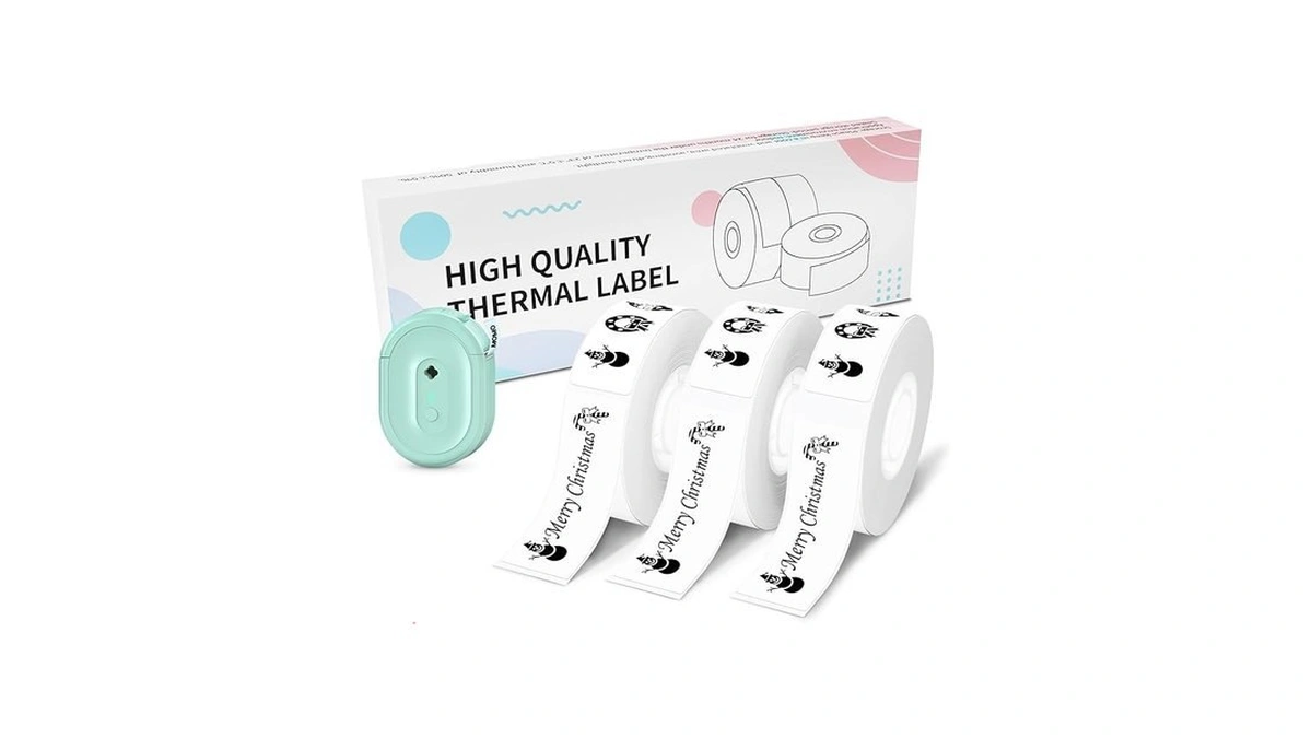 Amazon code: Anycash Labels N12 Label Maker Tape 14x4