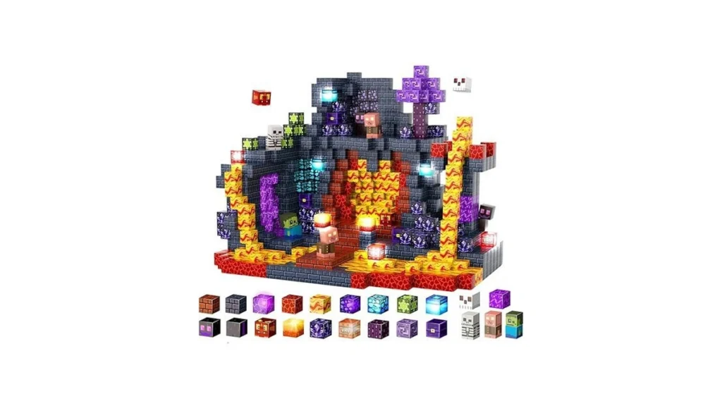 Amazon code: Hejihui Magnetic Tiles Building Blocks F