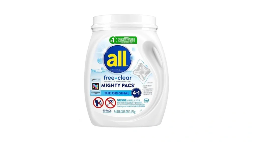 Amazon coupon: All Mighty Pacs Laundry Detergent Free C