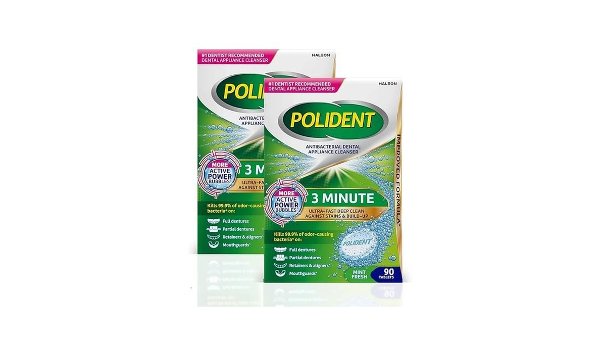 Amazon coupon: Polident 3 Minute Antibacterial Dental A