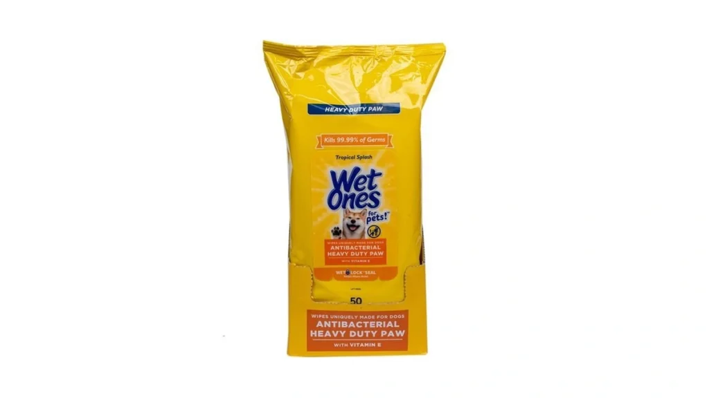 Amazon coupon: Wet Ones For Pets Antibacterial Heavy Du
